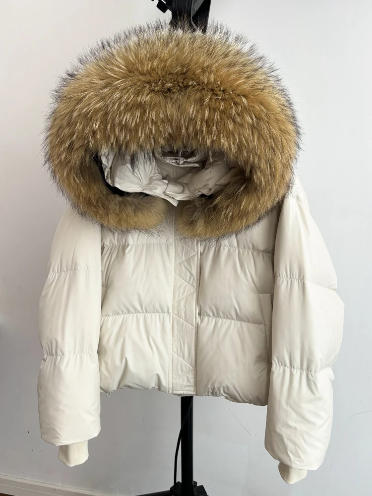 ラガボギー 2025 リアルラクーンファー パファージャケット レディース