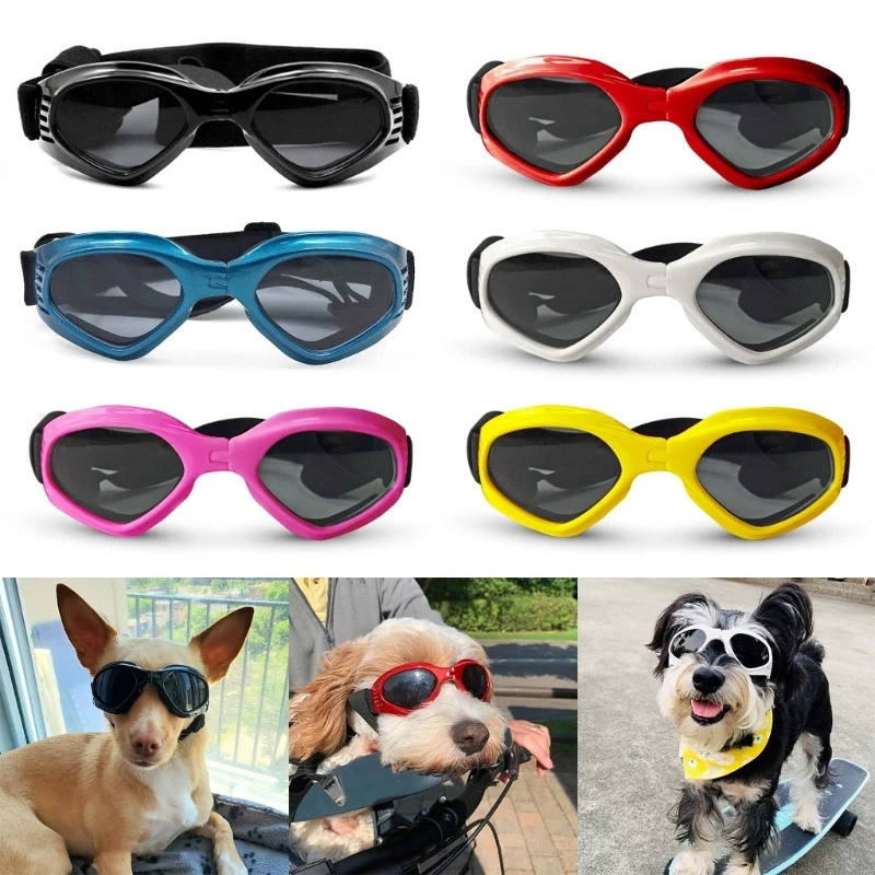 

Dog Sunglasses Cat Pet Products Lovely Vintage Reflection Eye Wear for Dog Cat