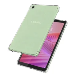 Transparent TPU Silicone Shockproof Cover for Lenovo Tab One 2025 (Transparent case)