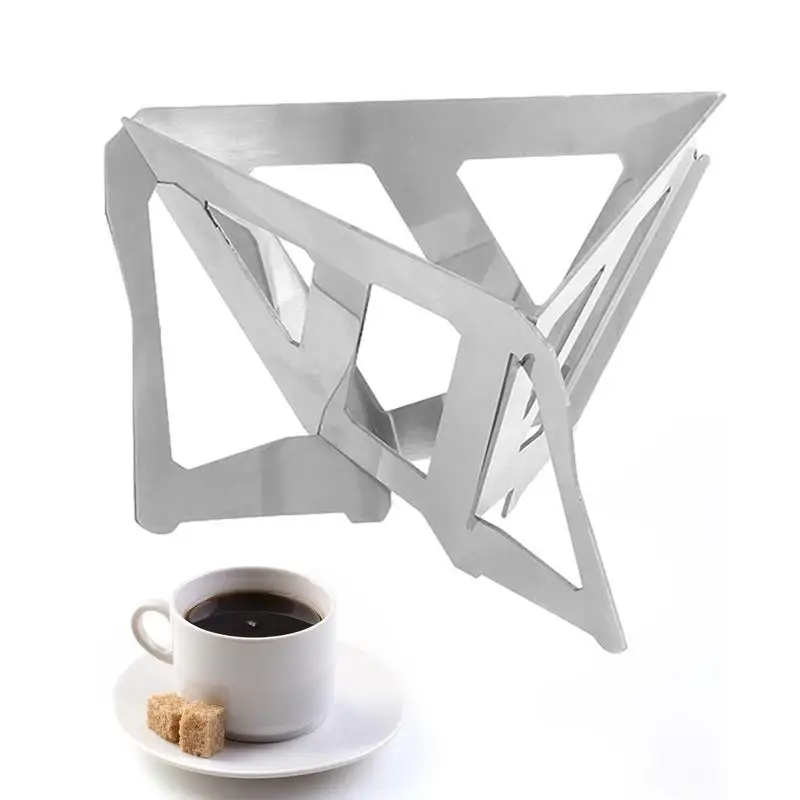 

Многоразовые складные фильтры для кофе, из нержавеющей стали