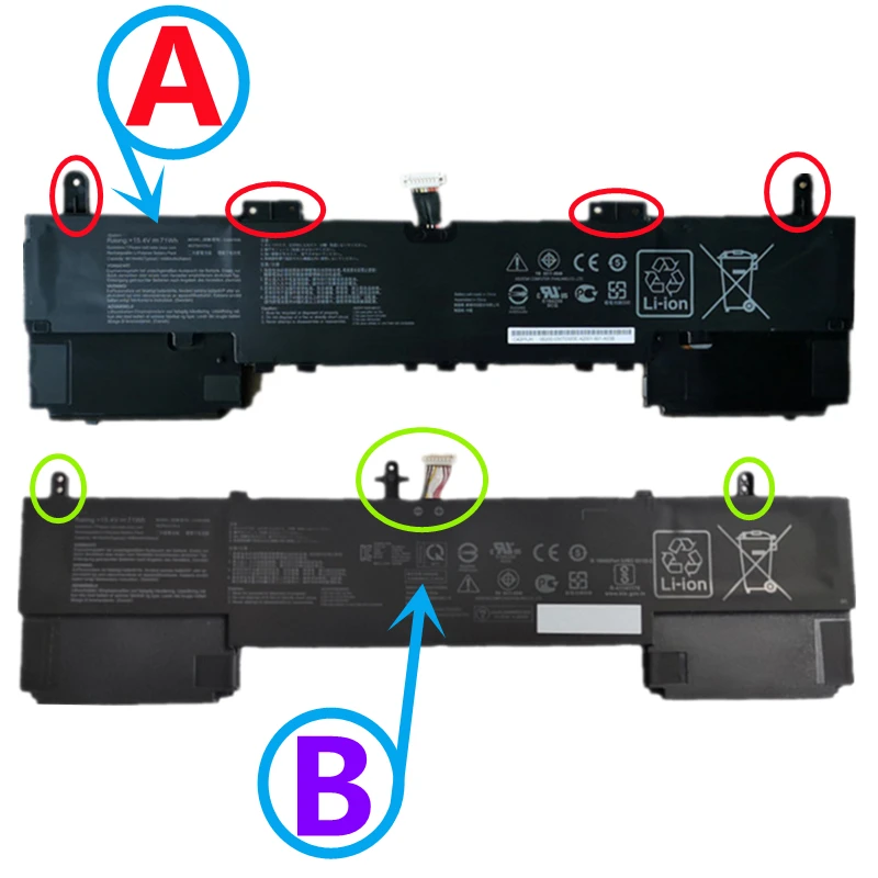 Bateria para Asus Zenbook 15 C42n1839 Ux533fd Ux534fa Ux534ft Ux534ftc Ux563fd Q536fd Q546fd Bi7t14 Bp8509t Aa008t Db77 - Imagem 2