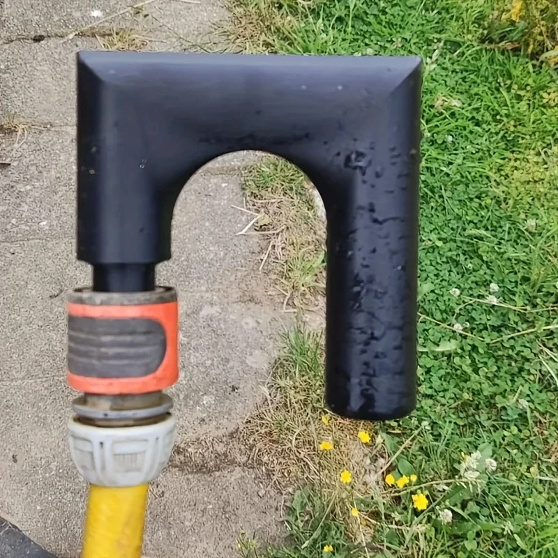 Durable Garden Hose Hook - Easy Water Tank Filling, No Handheld, Anti-Slip Design, Patio Watering Tool, Garden Hose Accessories