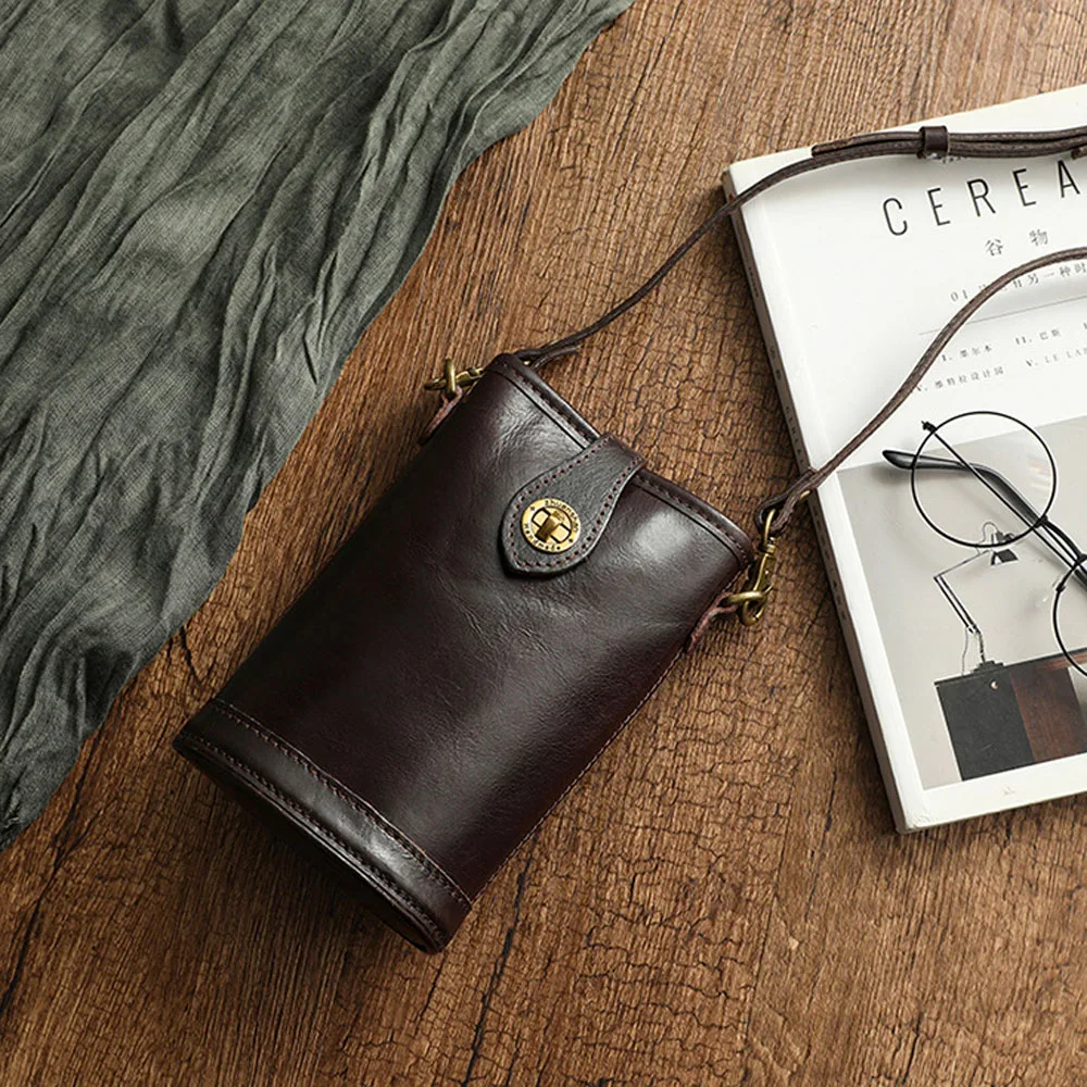 Quality Genuine Leather Crossbody Bag for Women Small Cow Skin Shoulder Fashion Phone Purse Female Promotion 6