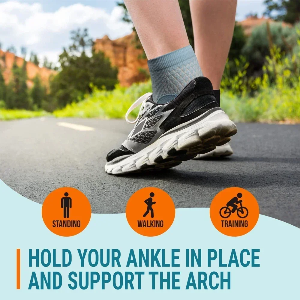 1Pair Neuropathy Socks Peripheral Neuritis Compression Sleeves Nerve Damage Pain Ankle Gout Plantar Fasciitis Relief Brace compression socks neuropathy socks