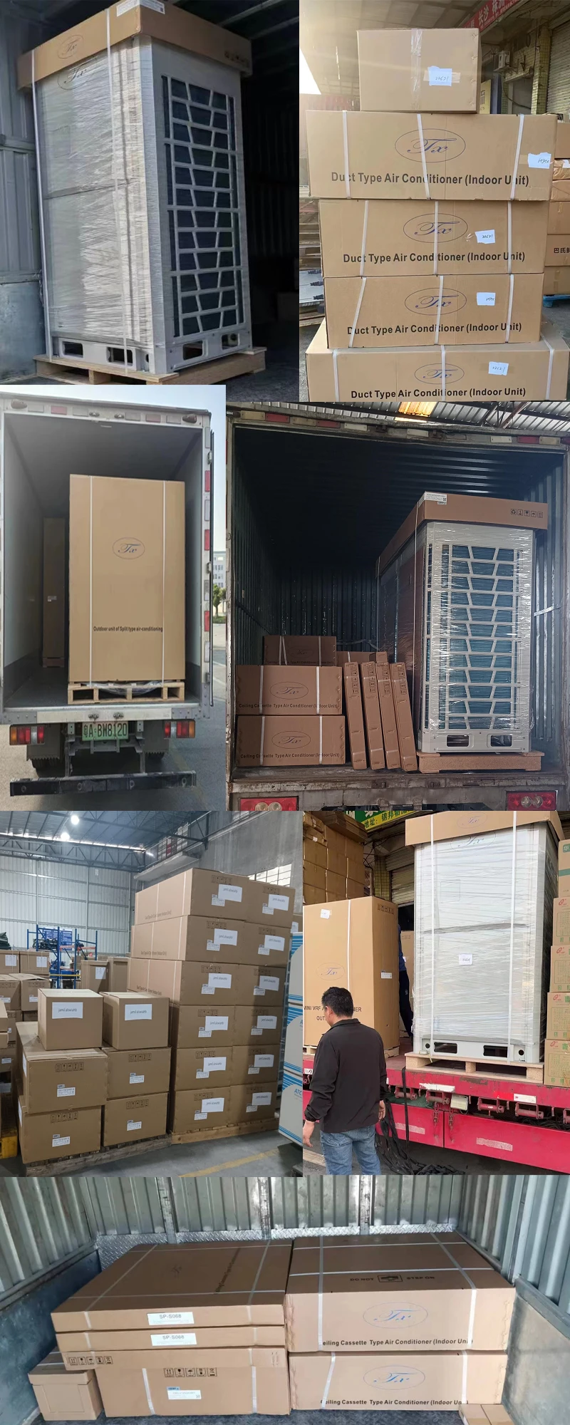 T1 T3 Tropical Condition Factory Hotel Restaurant VRF System Floor Ceiling Wall-mount Floor Standing Inverter Air Conditioner