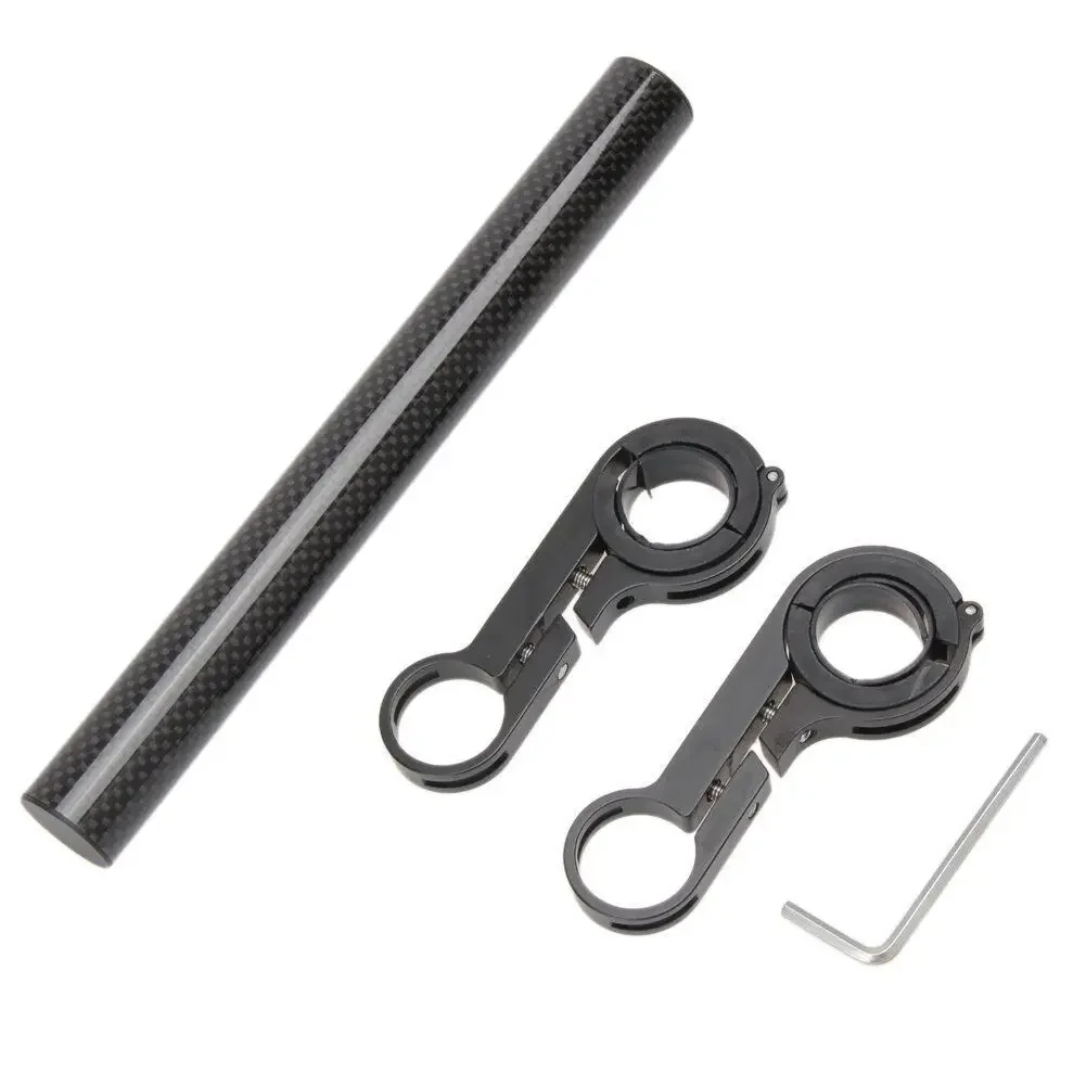 Leviers De Frein XLC BL-V02 Alu Noir/Argent Pour Vélo (Kit Poignée Rotative)