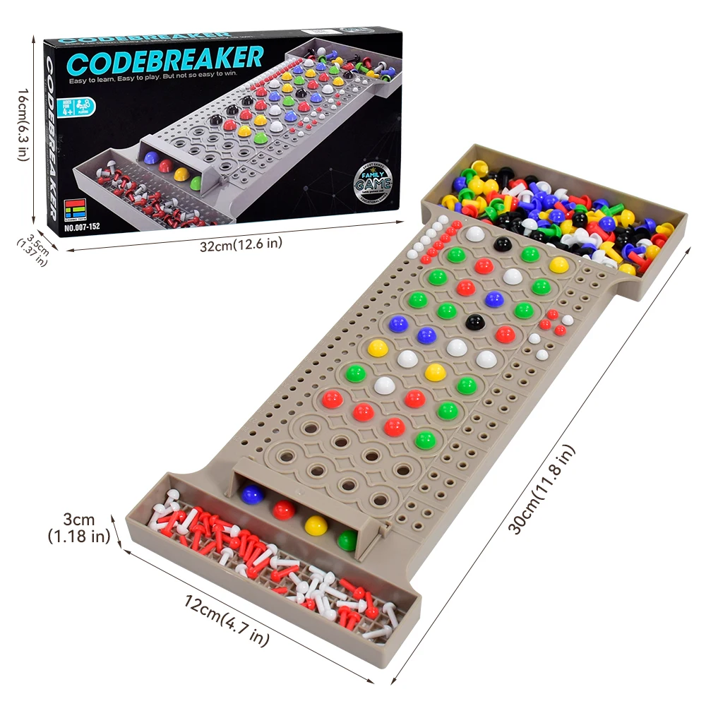 Educational Toys Math Toys Learning Puzzle Toys Teaching Aids Toys Learning Board Toy Desktop Game Toys Children's clever calculation password cracking logical thinking intellectual development desktop game toys