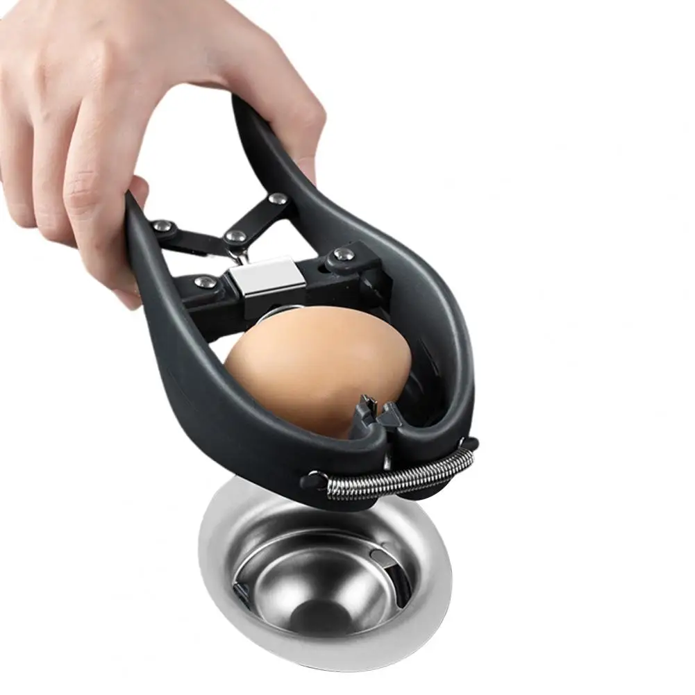 Egg Shell Opener Egg Cracker Tool Hard Boiled Peeler Fish-Shaped Design Kitchen Gadget for Quail Eggs And Baking