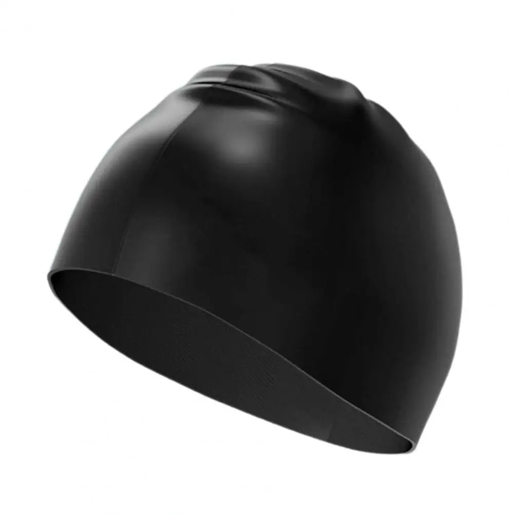 Extra Large Swim Cap Swimming Hat Non Slip Design High Elastic Waterproof Hair Swim Cap For Adults Плавательная Шапка 6