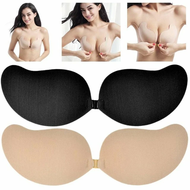 Invisible Push Up Backless Strapless Invisible Bras Self Adhesive Breast  Enhancer Lingerie - AliExpress