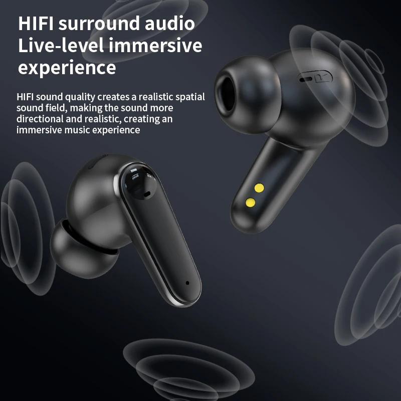 Wireless Noise Cancelling Earbuds with Real Time Translation