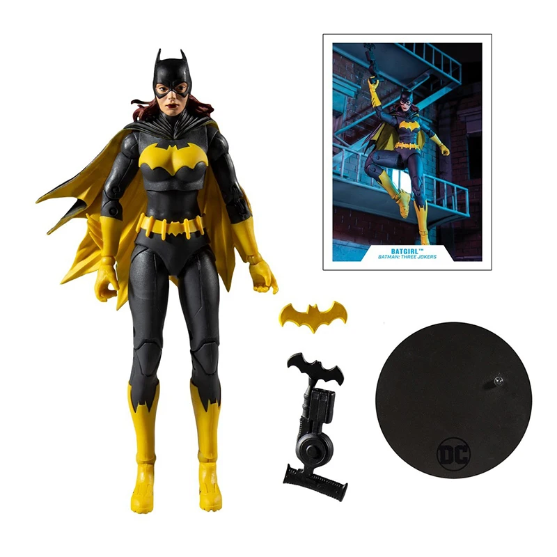 Genuine McFarlane Toys DC Multiverse 7-inch Batgirl from Batman: Three Jokers Action Figure Model Collectible Toy Birthday Gift |