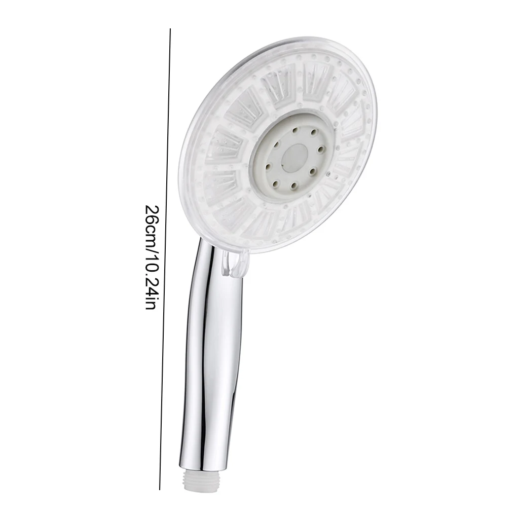 

Shower Head LED Light Plastic Shower Head Hand Held Universal Bath Water Sprayer 7 Colors