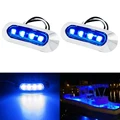 2pcs blue light