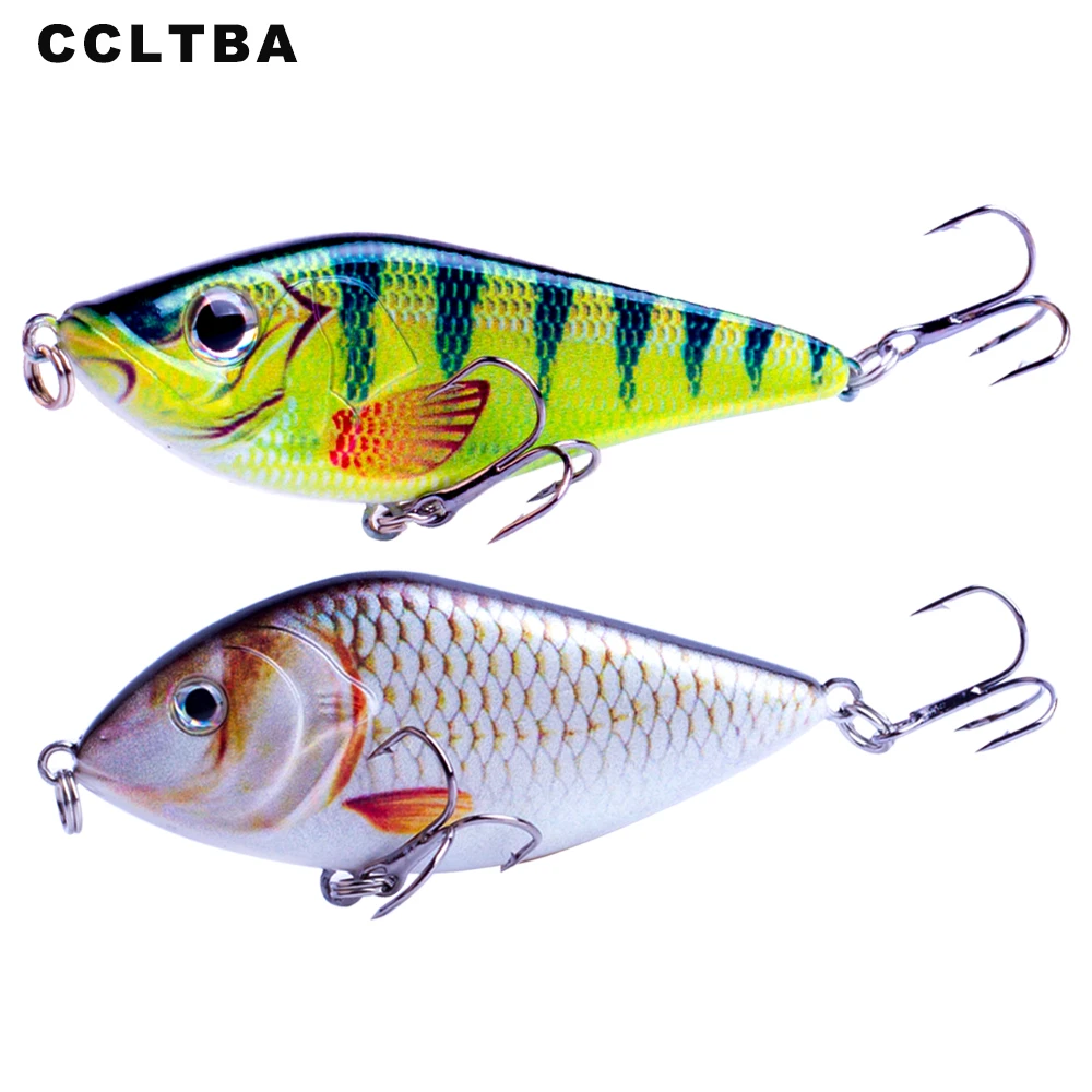 Ccltba Glider Jerkbait 7cm/7.5cm Hard Baits Fishing Lures Plastic