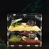 Reptiles Feeding Box Breeding Case Acrylic Terrariums for Reptiles Small Snake 5