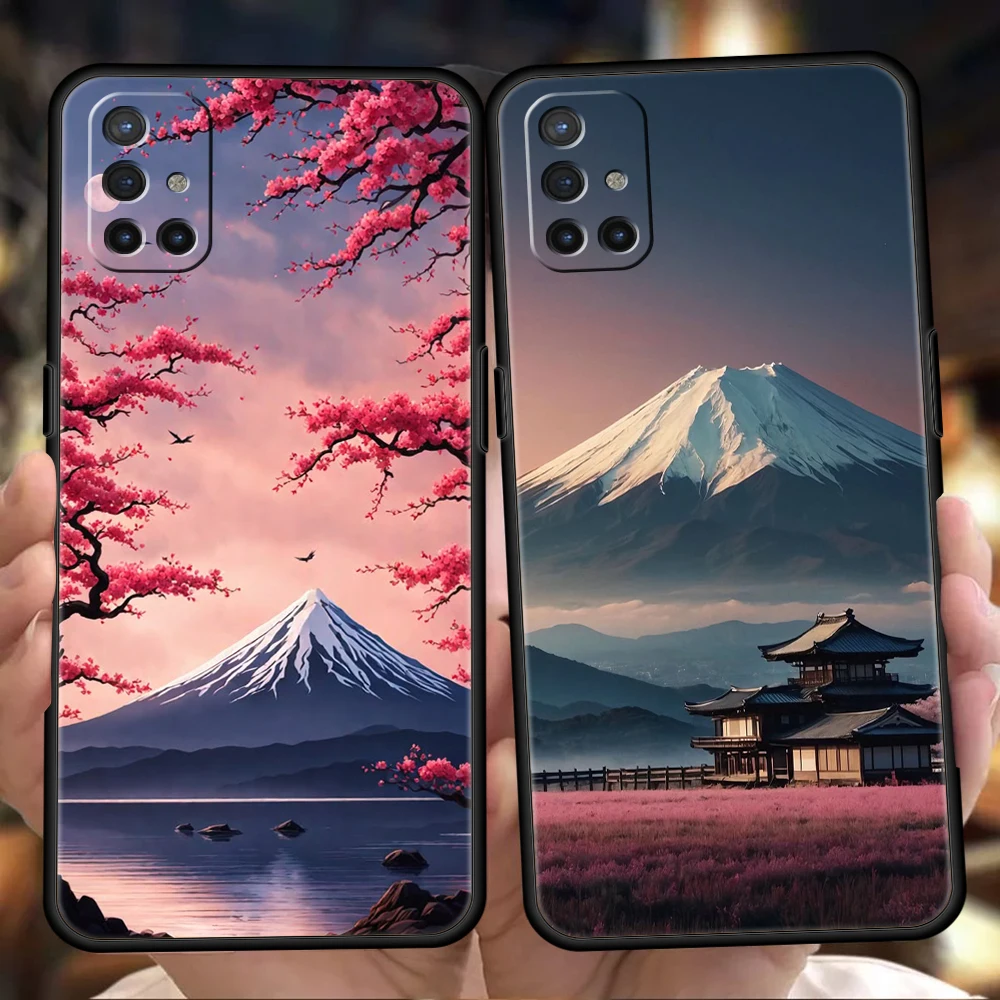 Cherry Blossom Mount Fuji Phone Case Cover