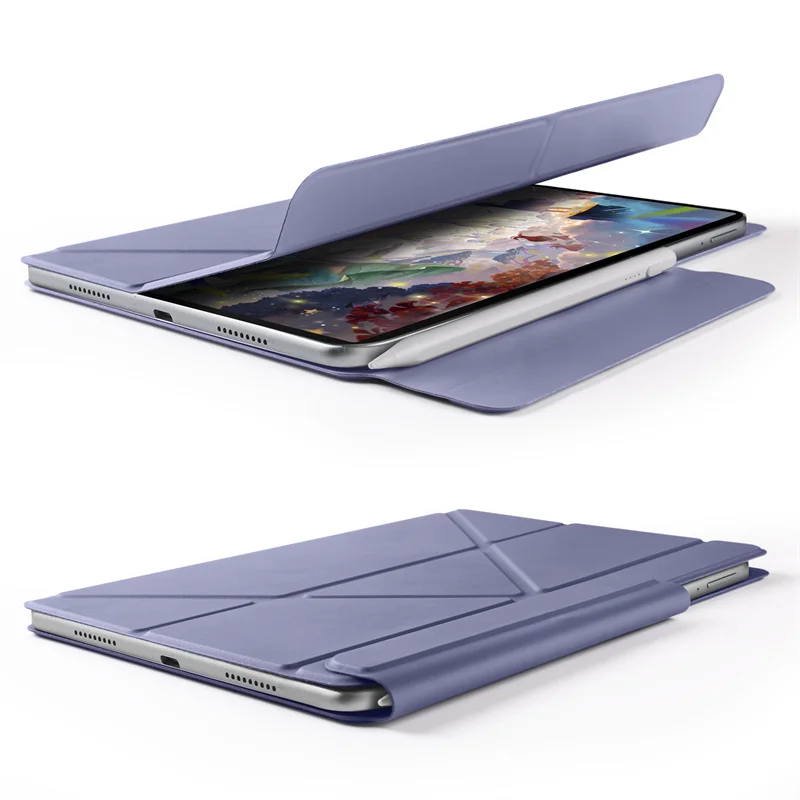 Ultra Slim Magnetic Detachable Tablet Cover Case - 12.4 Inch