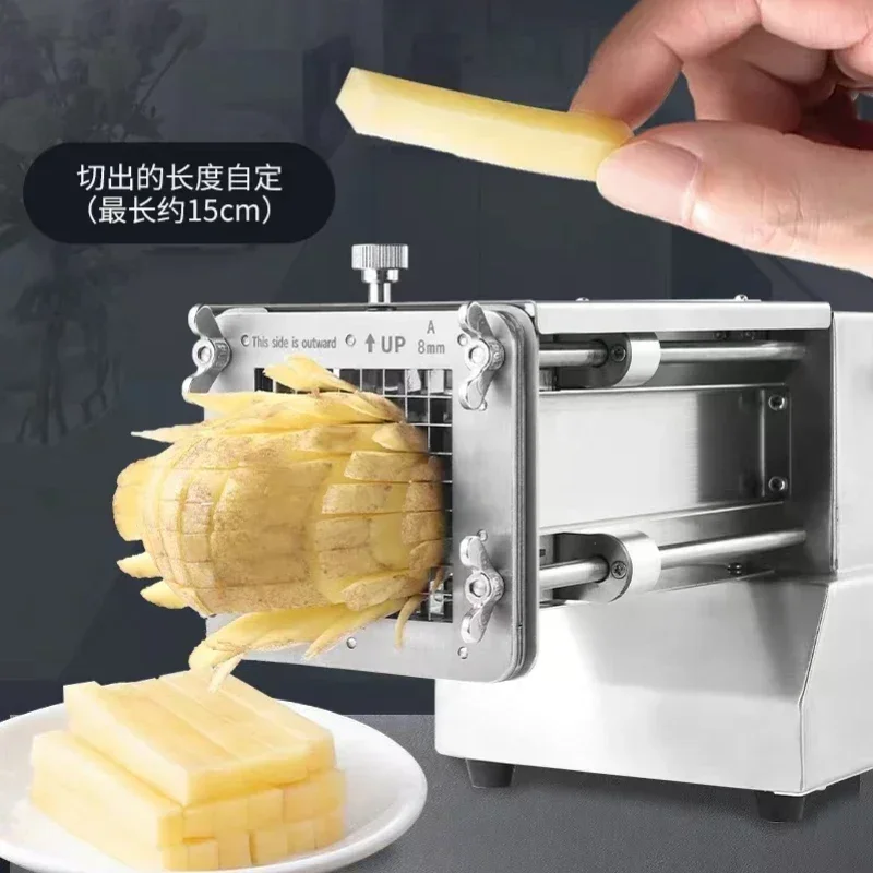 Vegetable Fruit Cutting Machinery Sweet Potato Stick Cutter Slicer Machine  - China Cutting Machine, Cutter Machine