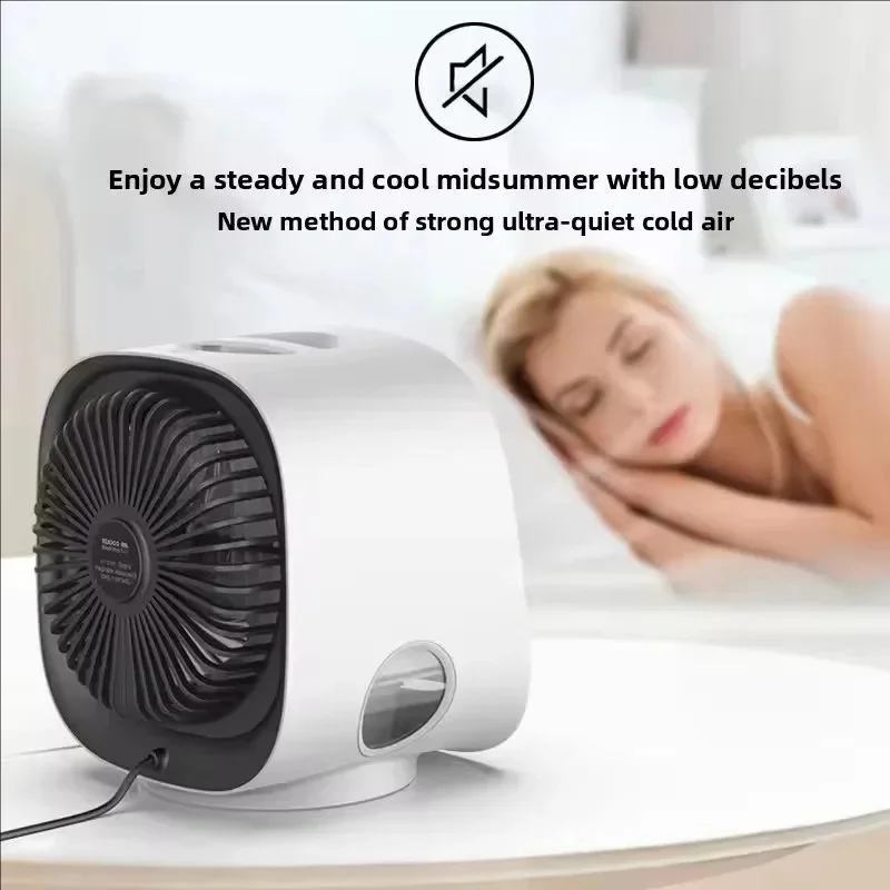 Portable Mini Indoor Air Cooling USB Fan with Spray