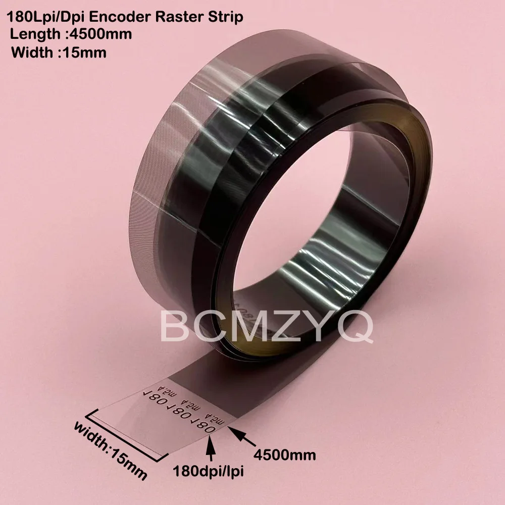 2 pz 180Lpi Encoder Strip Raster Film H9730 15mm 180 dpi Nastro per Allwin Human Xuli Infiniti Stampante di Grande Formato Plotter - immagine 5