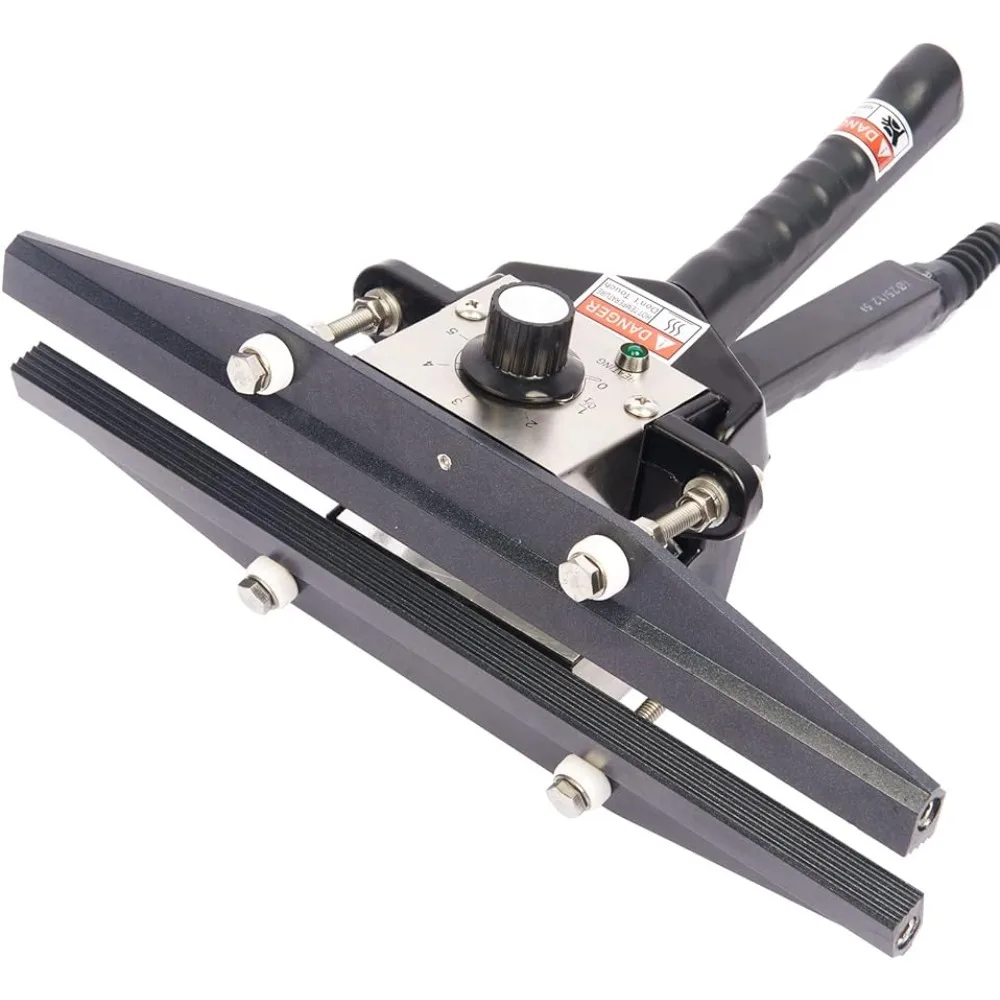 

SGPKME Mylar Bag Sealer,Portable Hand held Crimp Heat Sealer for 12 Inch Snack Bags and Food Storage