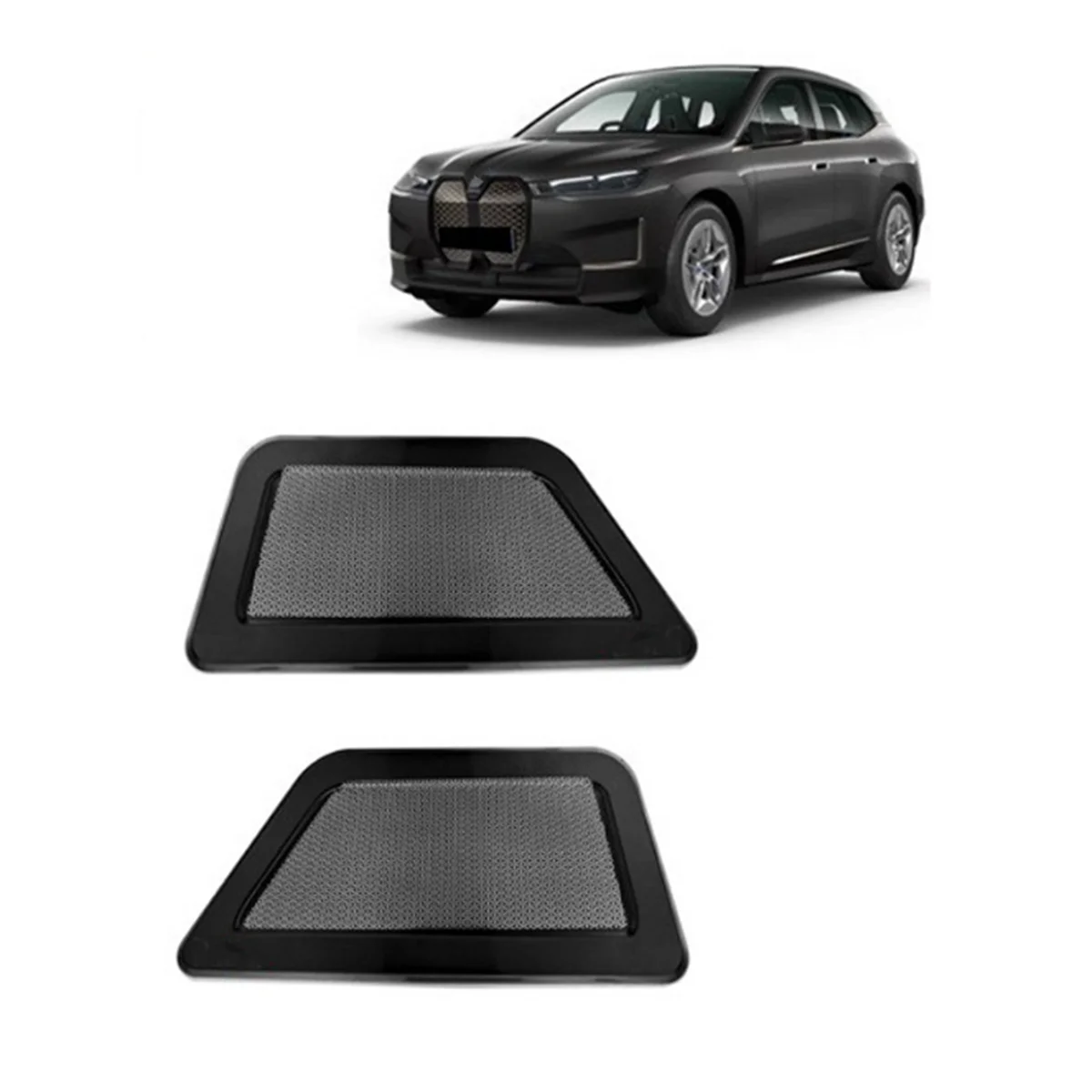 자동차 좌석 아래 에어 벤트 컨디셔너 콘센트 커버 BMW IX 40 50 M60 2023-2024 B 용 에어컨 먼지 보호 커버