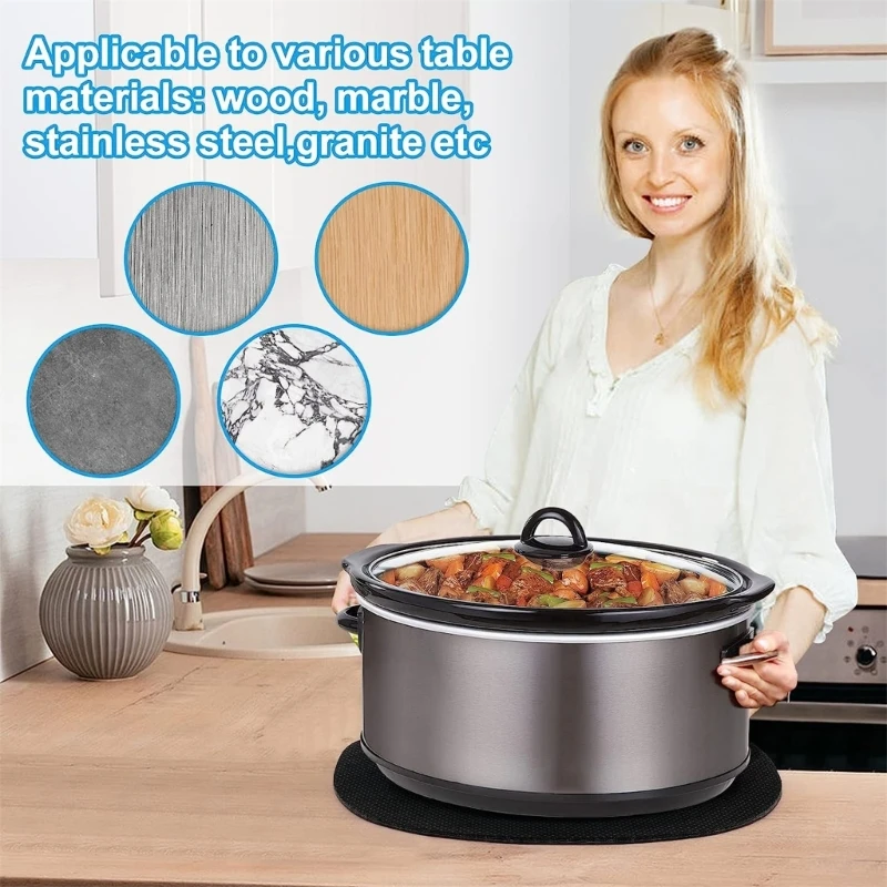 Air Fryer Heat Resistant Mat Kitchen Countertop Slow Cooker Heat Protector Mats Dropshipping