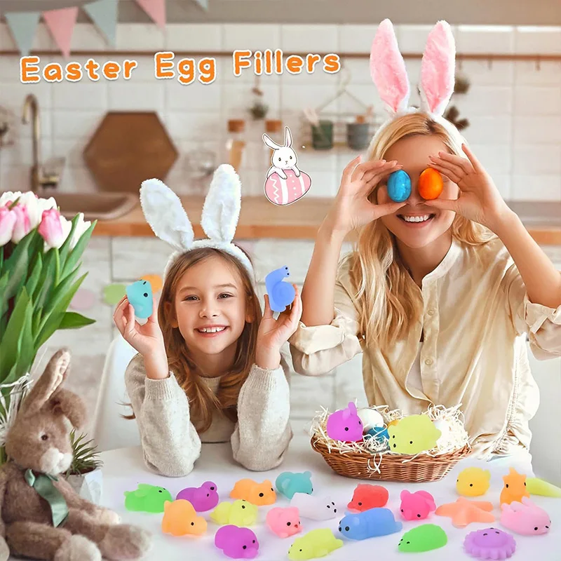 10/20/50PCS Mochi Squishy Toys Mini Kawaii Squishy for Kids Birthday Party Favors Goodie Bag Filler Treasure Toy Classroom Prize