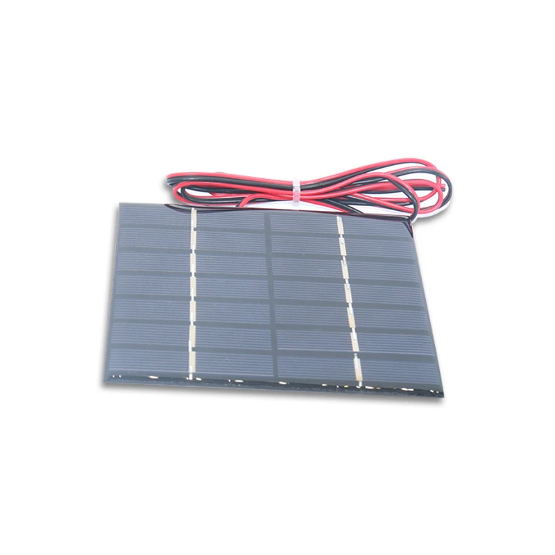 Minipanel Solar, 4V, 5,5 V, 5V, 6V, 7V, 10V, 12V, 50ma, 60mA, 100mA, 150Ma, 200mA, 500Ma, Mono/poly, venta al por mayor