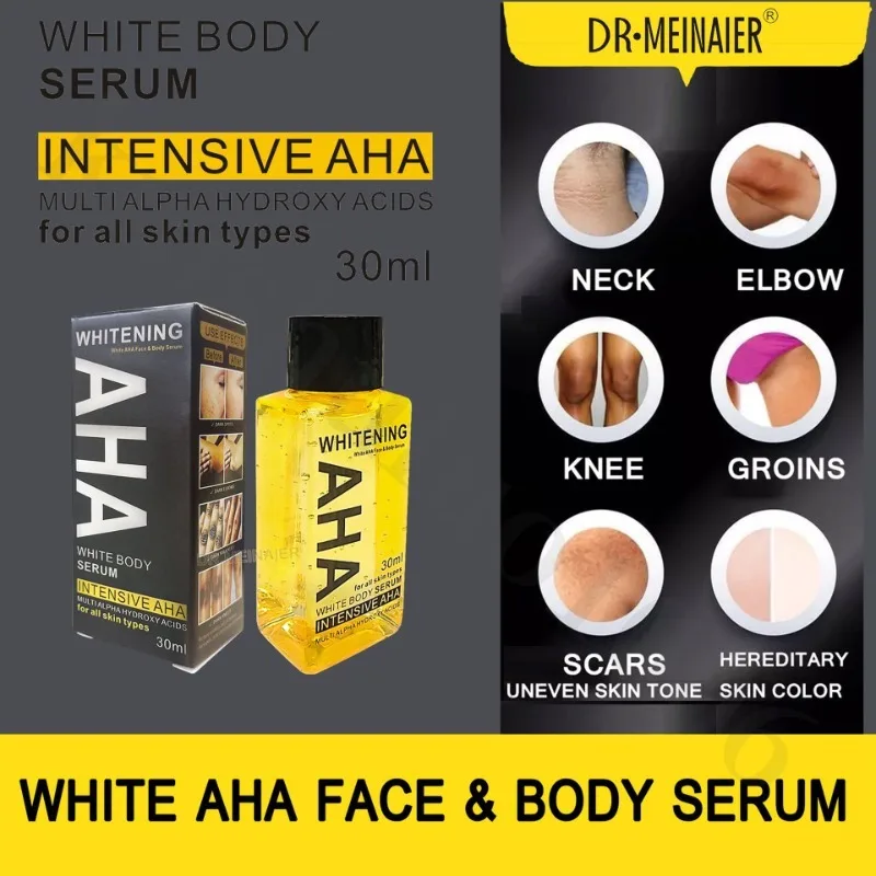 Whitening Body Serum Bleaching Brightening Skin,AHA,Vitamin B,C 30 Ml Bleaching Dark Spot Serum 3