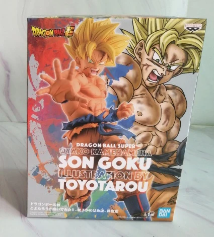 Kami Sama Explorer - Dragon B - KAMEHAMEHA PAI E FILHO!! GOKU E BARDOCK!!  Desenho por Toyotarou / Figure Bandai Spirits #Kenny