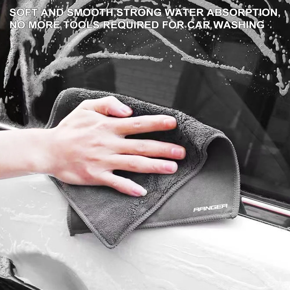 Car Cleaning Cloth for Ford Ranger Raptor Wildtrak 2006 T8 2014 XLT T6 T7 T9
