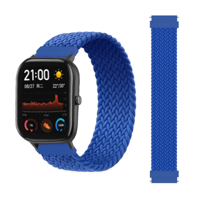 Braided Solo Loop Watch Strap Bracelet - Available in 20mm or 22mm