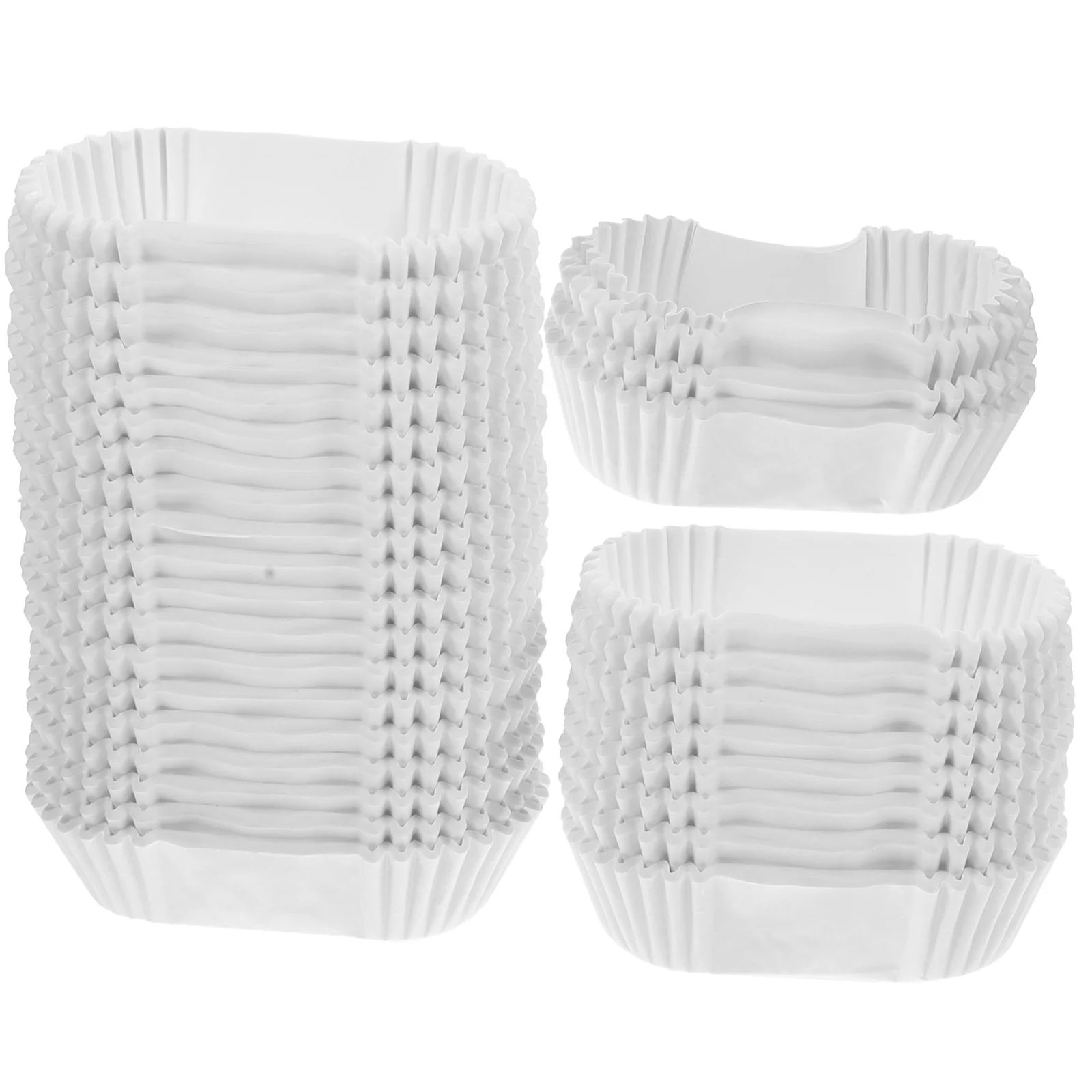 

1000 Paper Cups Cupcake Liners Oil- proof Cupcake Wrappers for Cake Balls, Muffins, Cupcakes, and Candies White