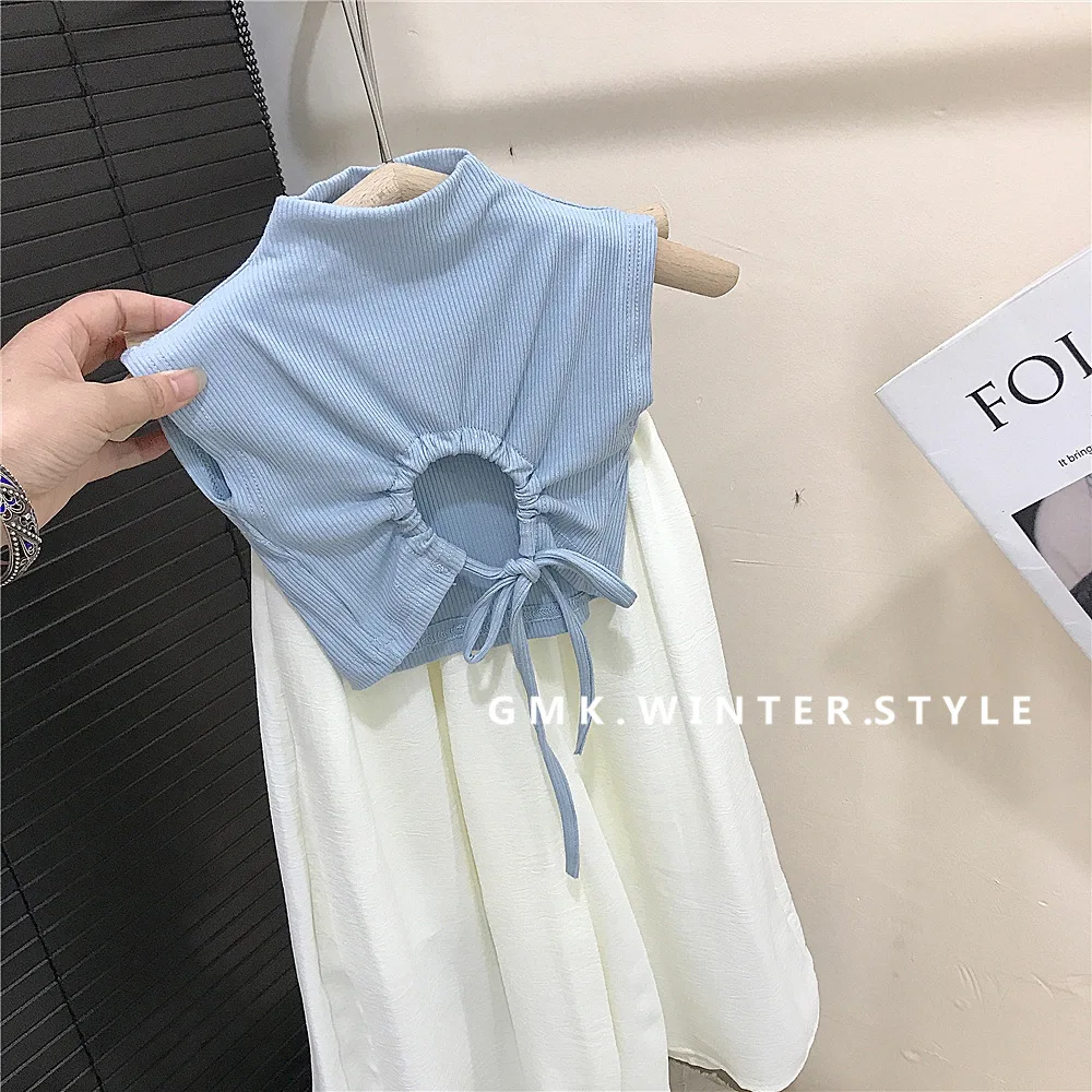 Blue Tee Pants Set 4