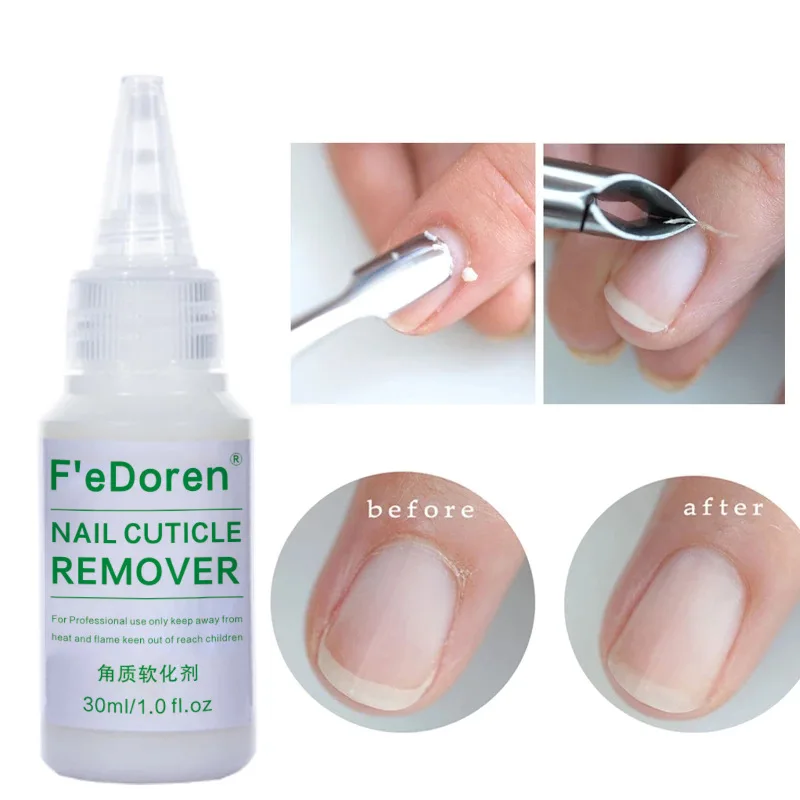 

30ml Nail Cuticle Remover Softener Liquid Exfoliator Cuticle Oil Treatment Manicure Soften Dead Skin All For Manicure Nails Care