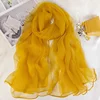 BYSIFA| New Black 100% Silk Scarf Hijab Elegant Long Neck Scarves Shawls Spring Fall Brand Accessories Head Scarf Cape 170*100 2