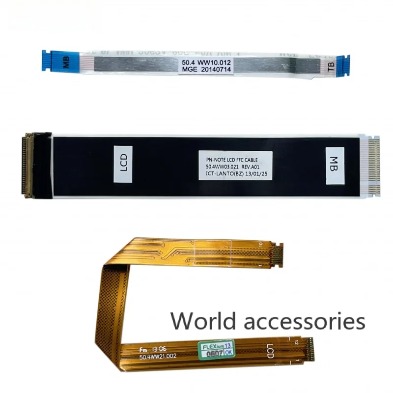 Nuovo Per Lenovo Thinkpad X1 Helix Screen Cable X1H Lcd Flat Cable Connection Cable 50.4 Ww10.012 50.4 Ww03. 021 50.4 Ww2.002