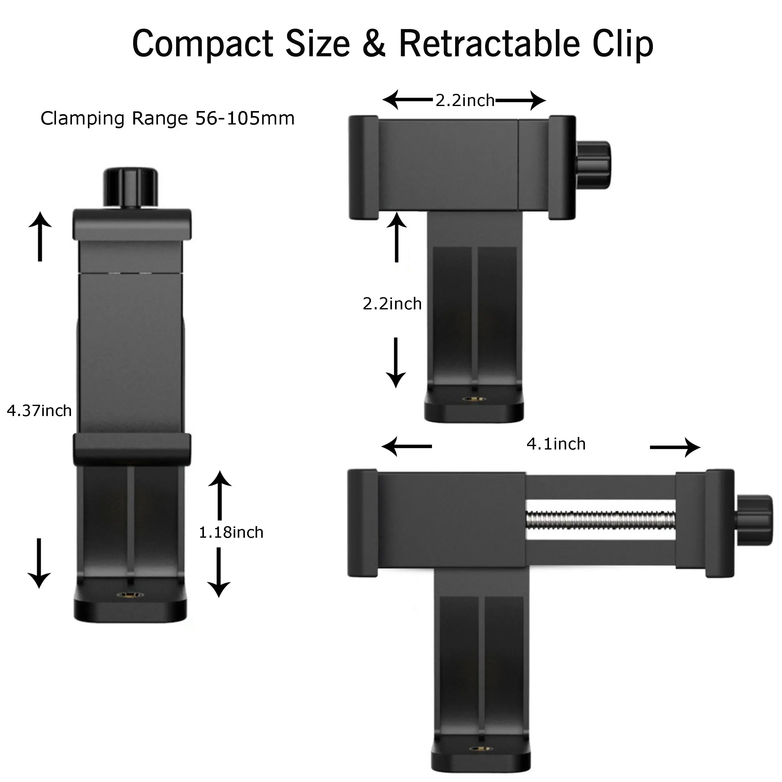 Portable Foldable Phone Stand and Stabilizer for Live Video and Selfies