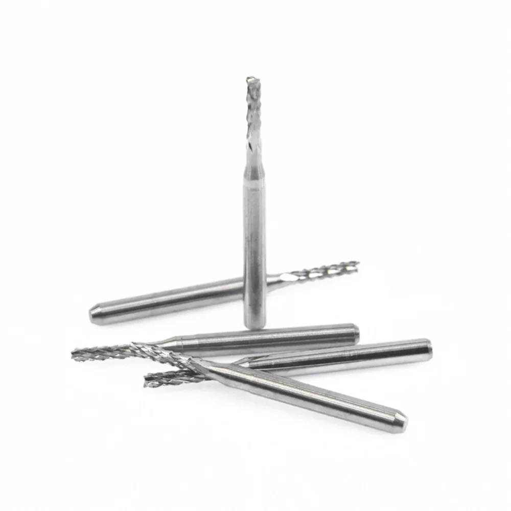 Set 10 Micro Punte Per Trapano PCB 1.1 - 2.0 Mm Per Circuiti Stampati - Xcan