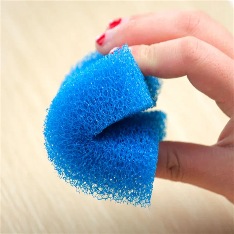 2pcs Colorful Simulation Loofah Sponge Cloth Kitchen Dishwashing Utensils Dishes Cookware Pots Cleaning Scouring Pad Sponge