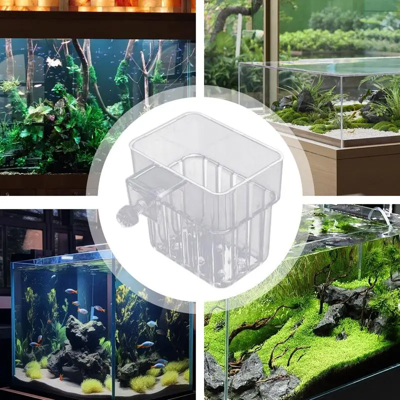Fish Aquarium Aquarium Plant Holder With Hook Fish Tank Plant Cup Decorations Plants Pot
