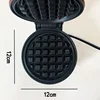 Mini  Waffles Maker Bubble Egg Cake Oven Eggette Machine Love Heart Shaped Double-Sided Heating Breakfast Waffle Molds 6