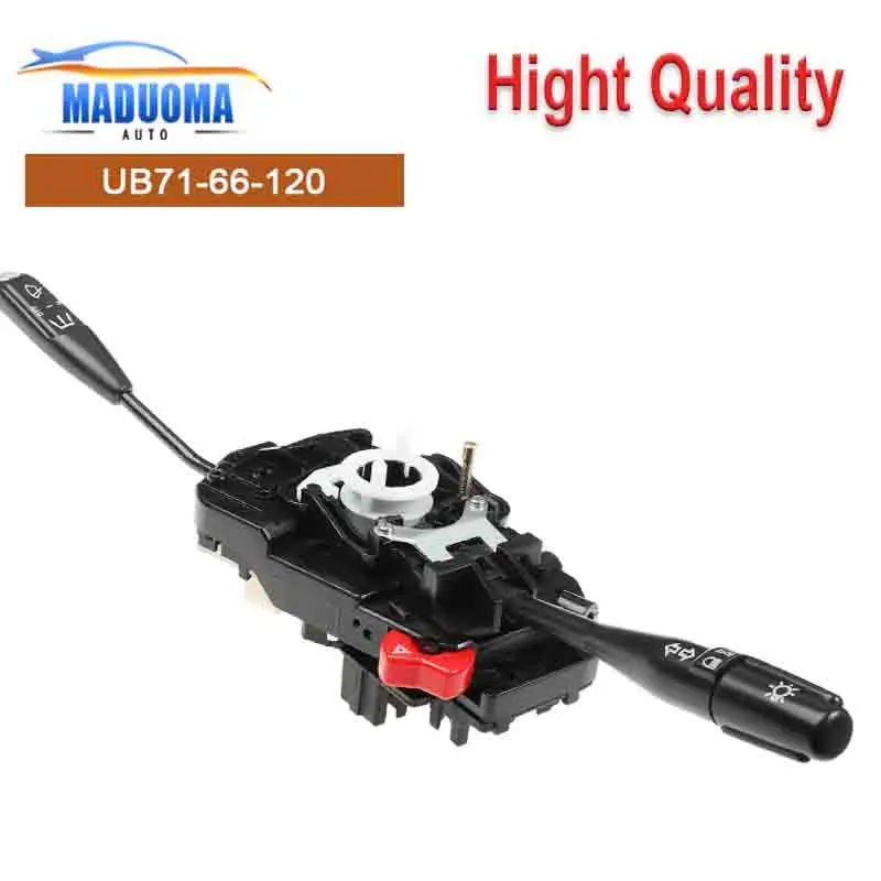 Ub7166120 Drawing.pdf New UB71-66-120 UB7166120 Turn Signal Light Steering Switch For Mazda ...