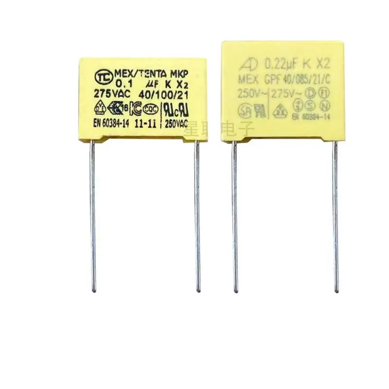 Vacuum suction machine filter capacitor 0.1UF 0.15UF 0.22UF 0.33UF Vacuum cleaner motor capacitor