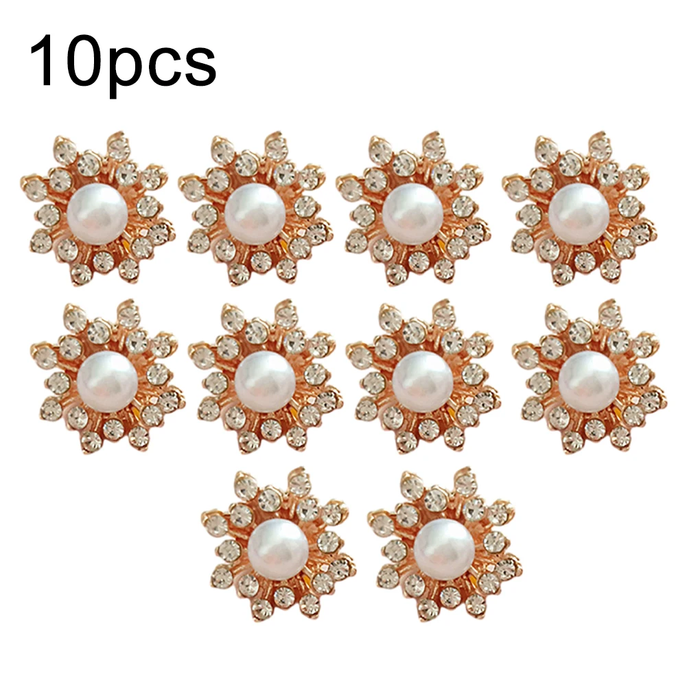 

Full Diamond Pearl Materials Alloy Customizable Decorative Easy To Use Elegant Filled Hair Accessories Handmade