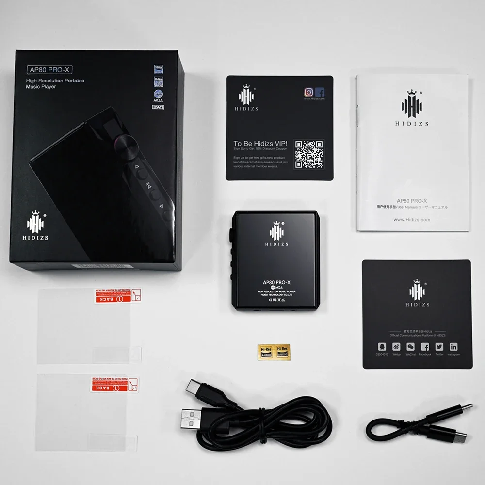 Hidizs AP80 Pro X ػ  HIFI ޴  MP3 ÷̾  ES9219C DAC Bluetooth MQA LDAC PCM 384 DSD 256 å