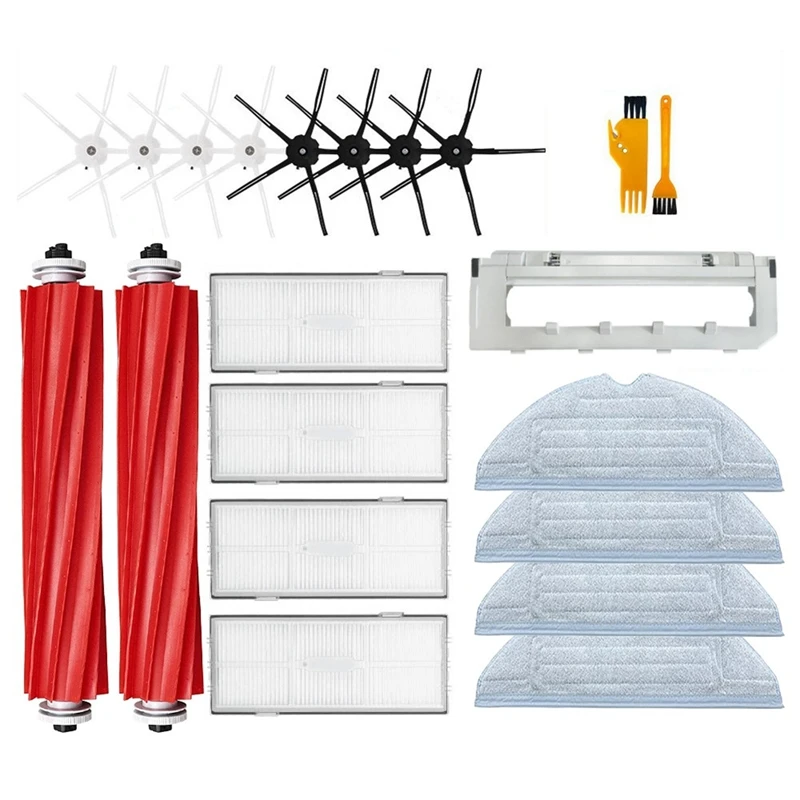 

Main Side Brush Mop Rag Hepa Filter Dust Bag Brush Cover For Xiaomi Roborock S7 T7S T7splus Robotic Vacuum Cleaner Parts