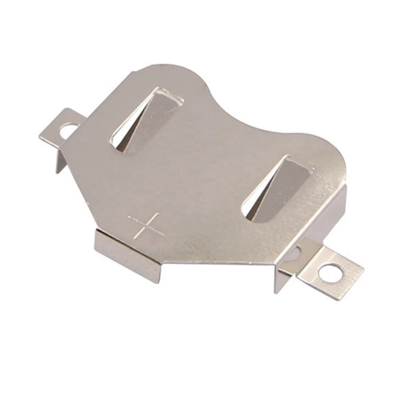 

3V Metal CR2450 Battery Holder SMT SMD CR2450 Battery Clip SbM-2412
